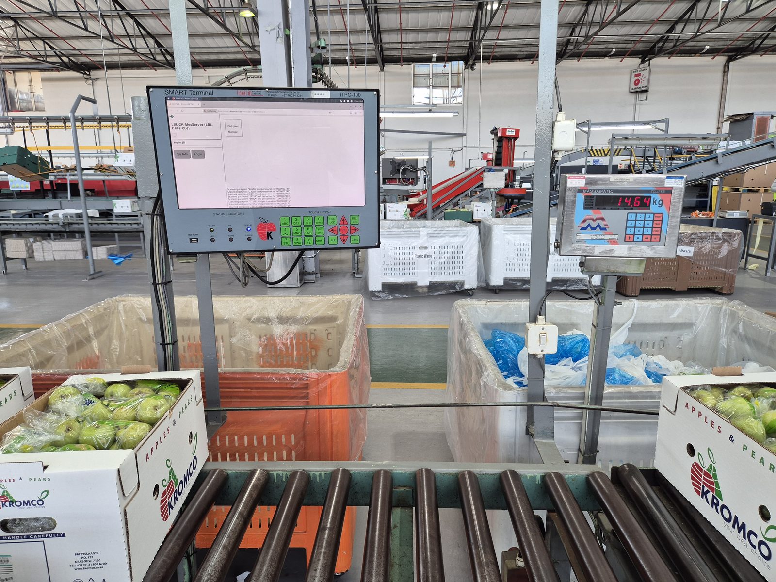 ITPC 100 — weighing station